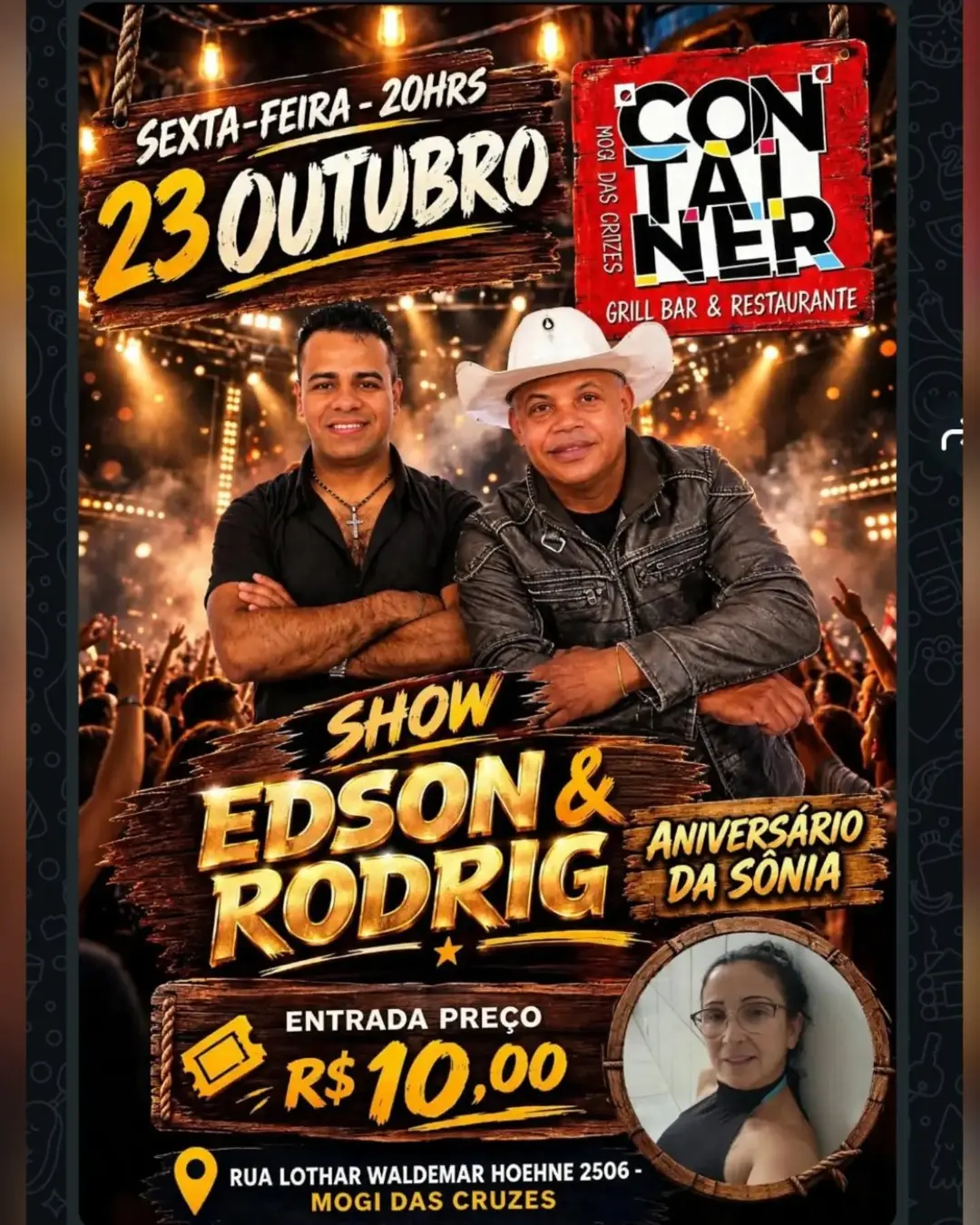 Flyer de Edson & Rodrigo