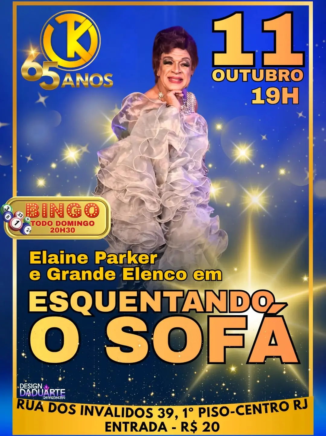 Flyer de Elaine Parker