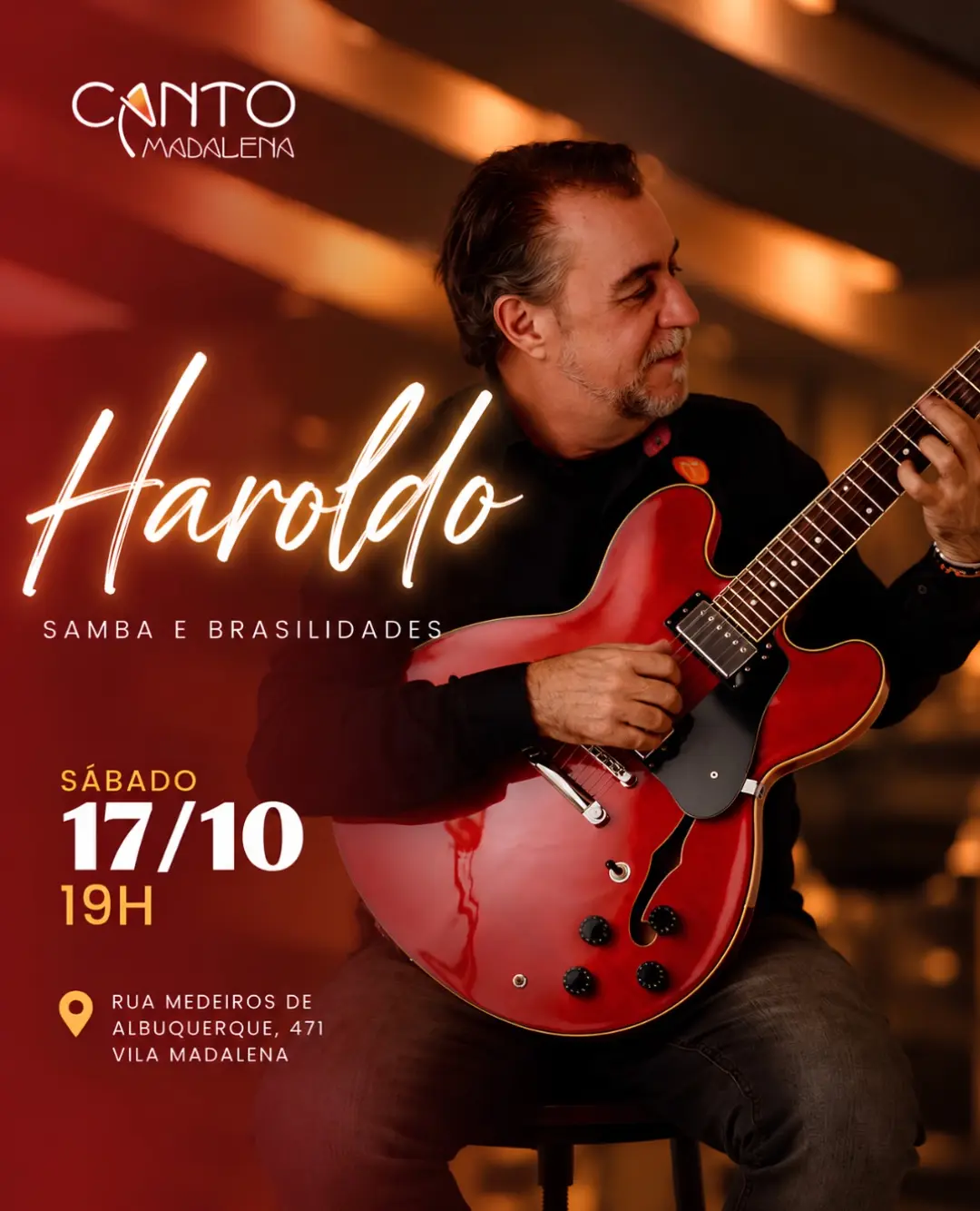 Flyer de Haroldo