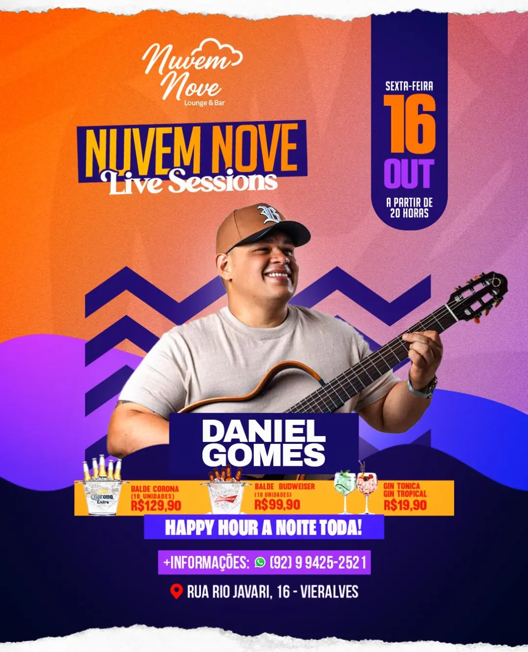 Flyer de DANIEL GOMES
