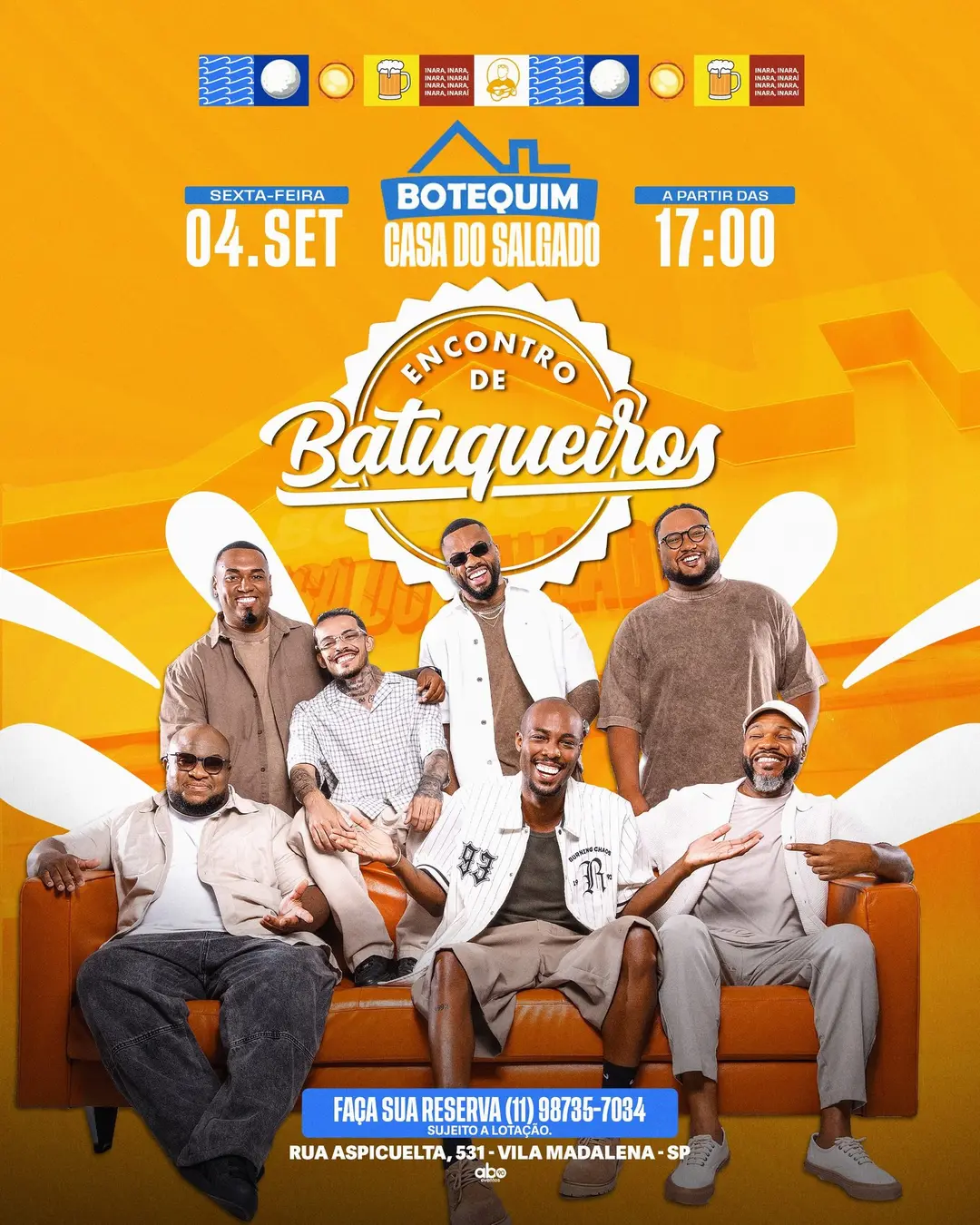 Flyer de Gizza e Salgadinho