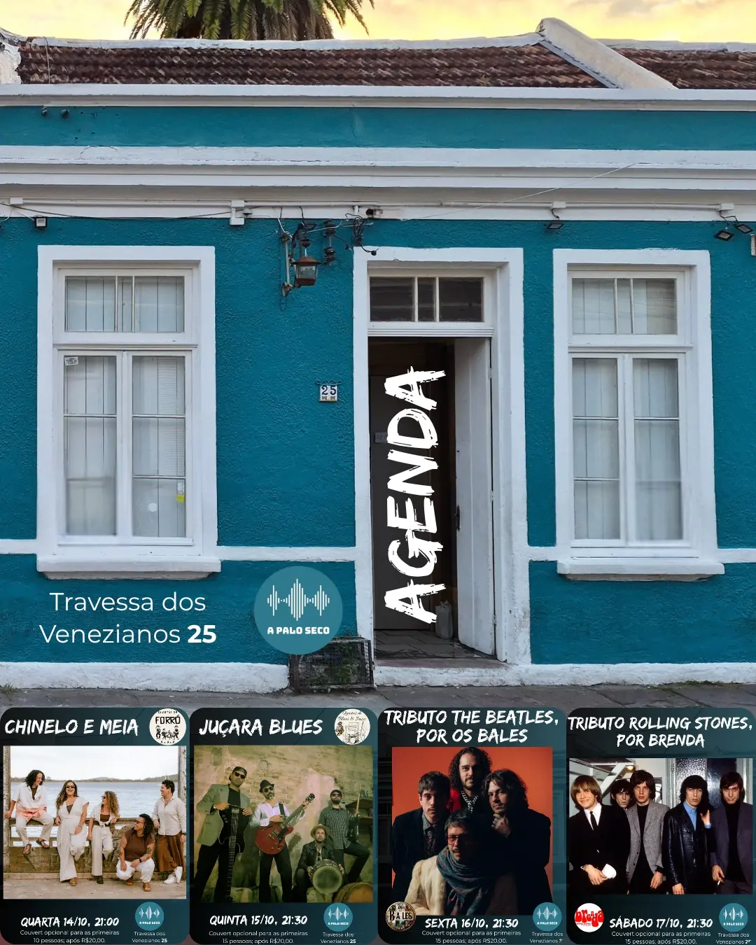 Flyer de Deluce e Brenda Rolling Stones