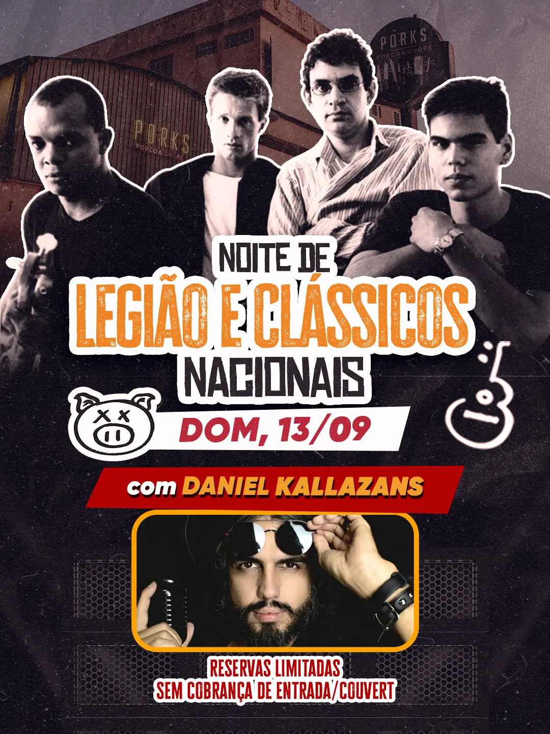 Flyer de Daniel Kallazans