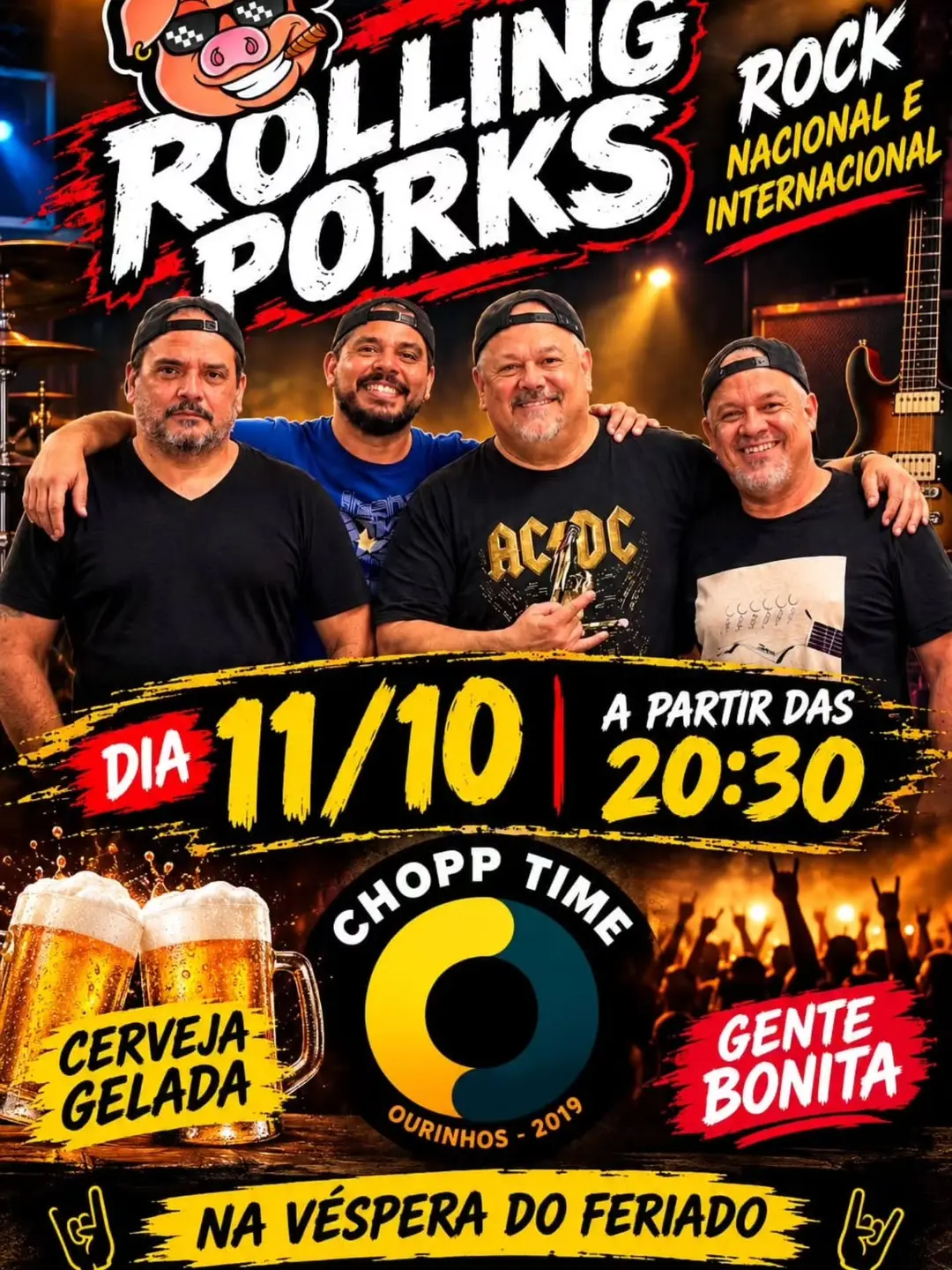 Flyer de Rolling Pork’s