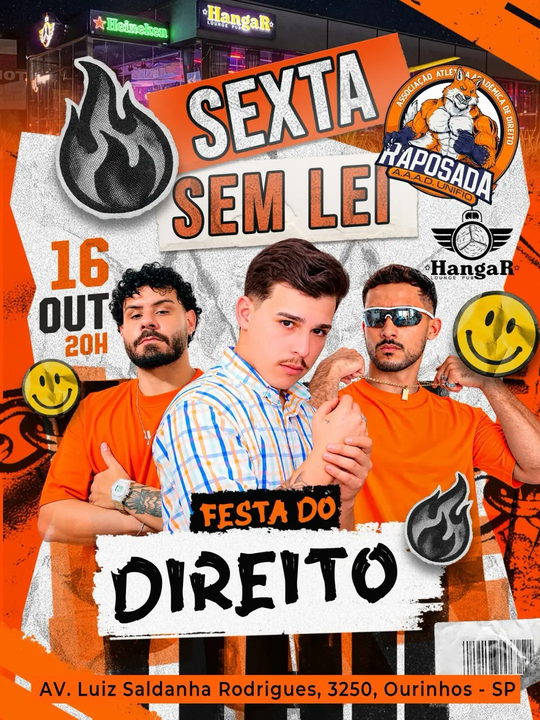 Flyer de Gouveia, Pedro Lopes e Velozo