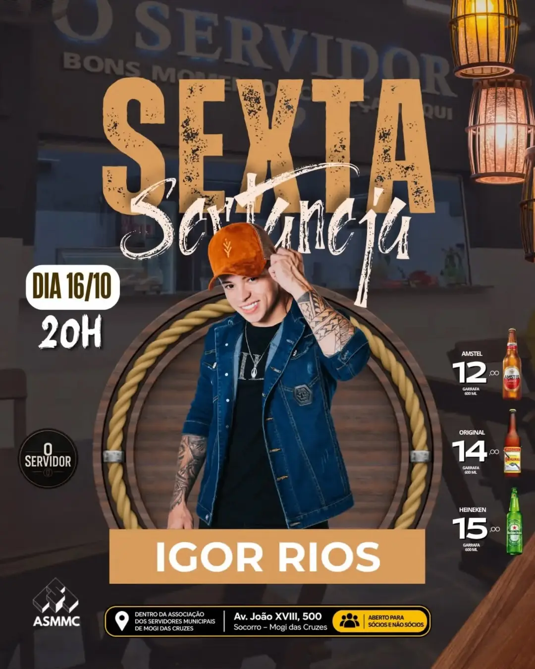 Flyer de Igor Rios
