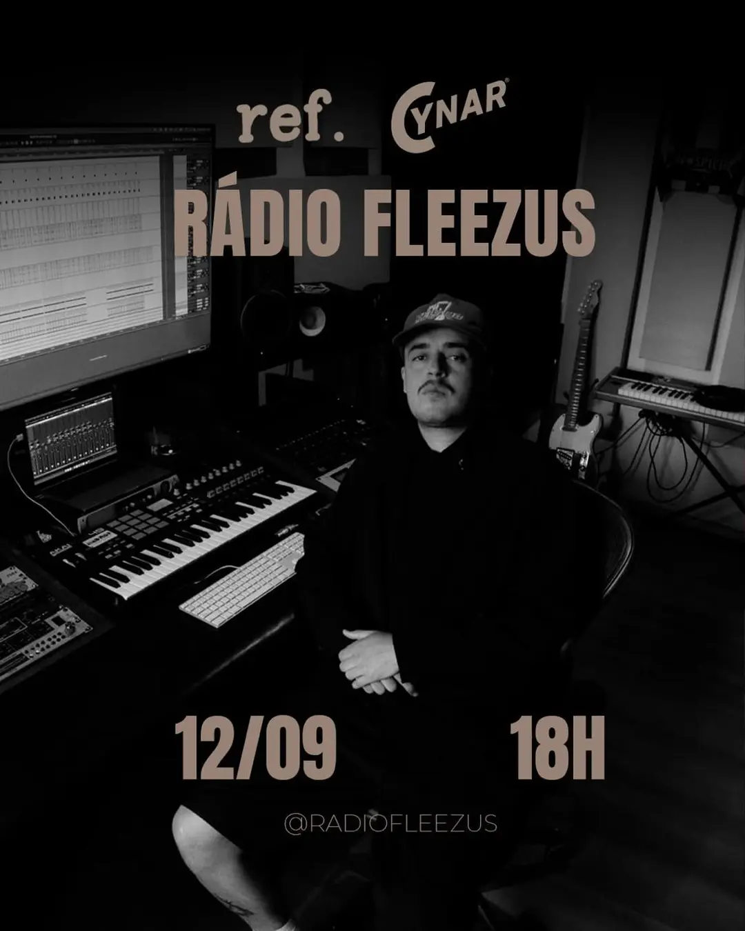 Flyer de Radio Fleezus