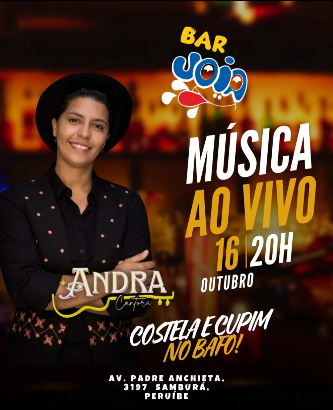 Flyer de Andra Cantora