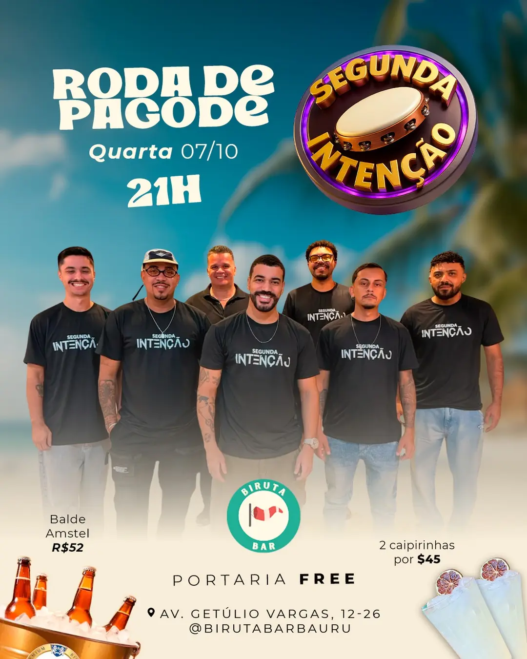 Flyer de Segunda Intenção