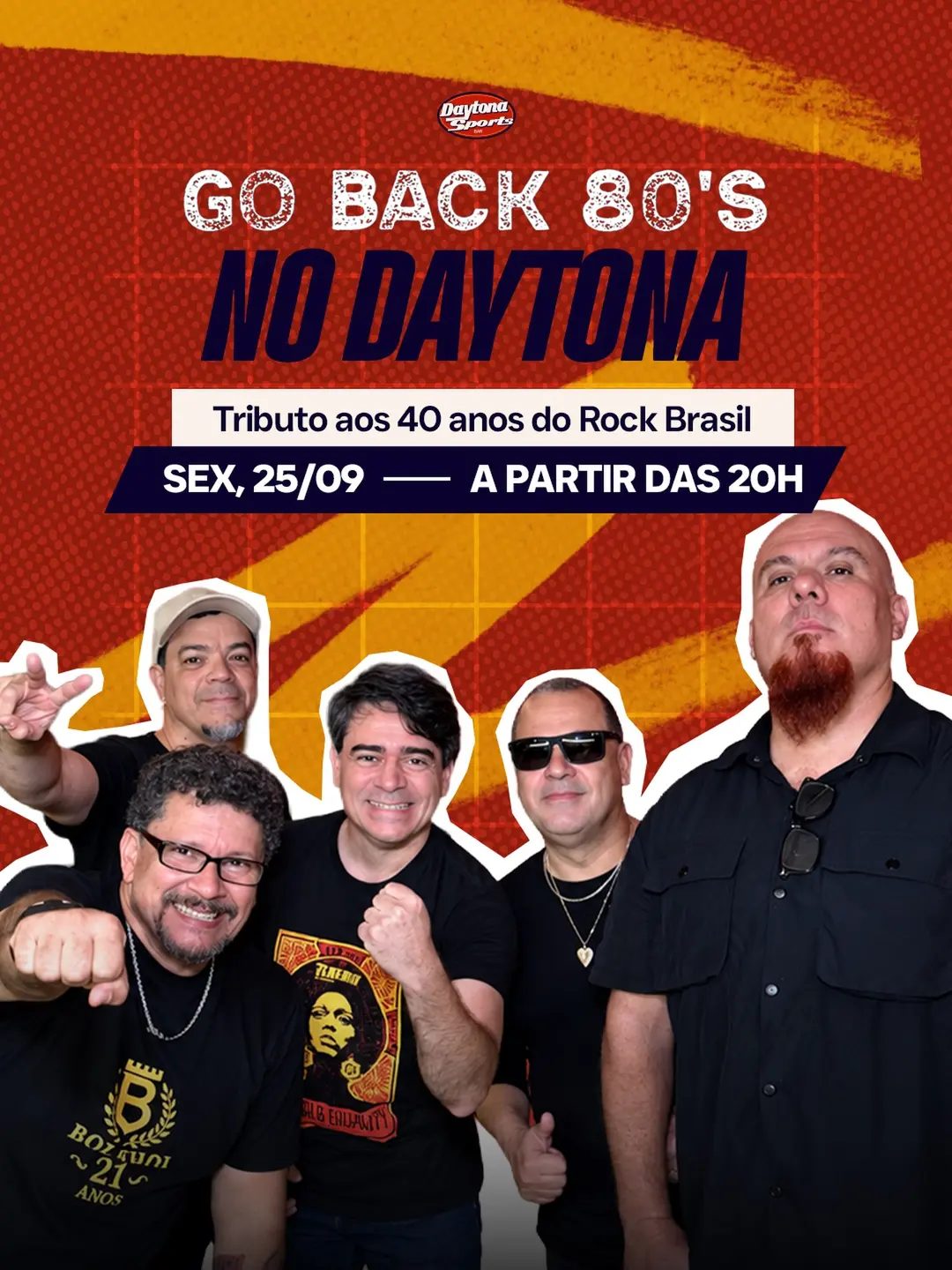 Flyer de Bandagoback80s