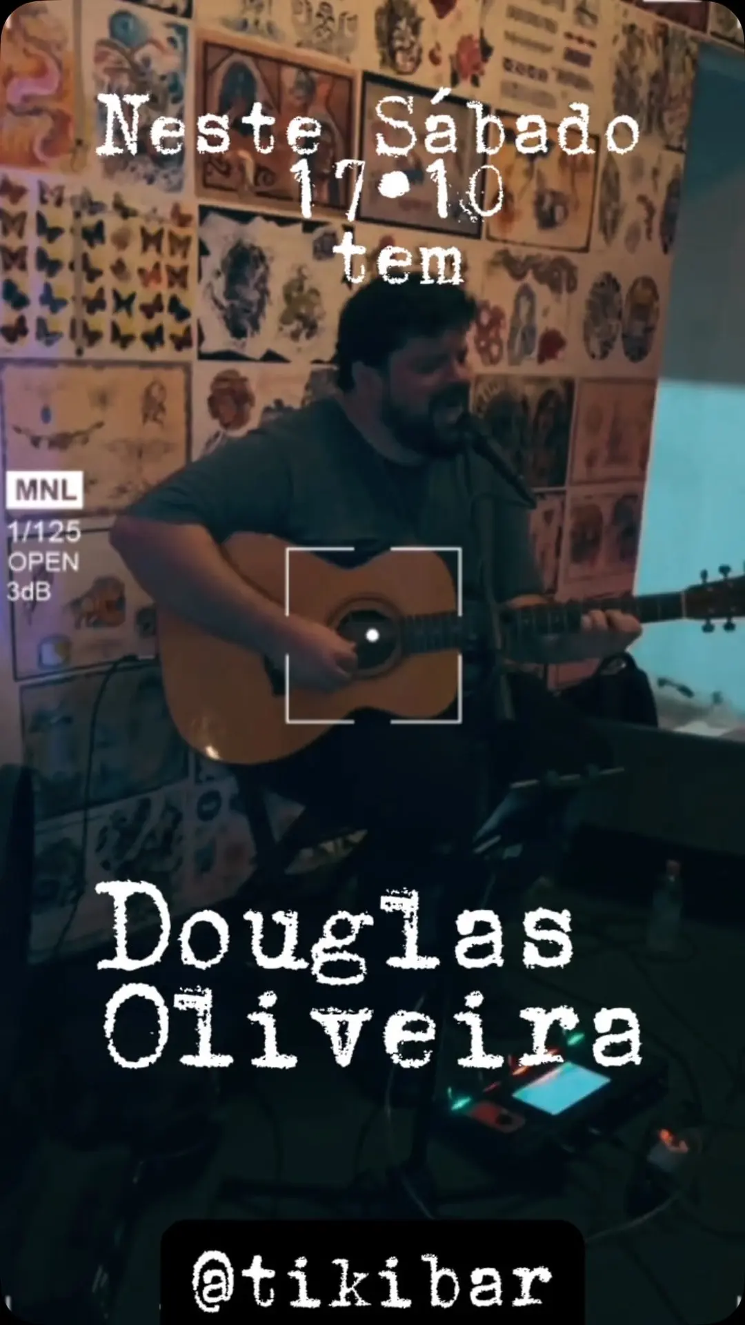 Flyer de Douglas Oliveira