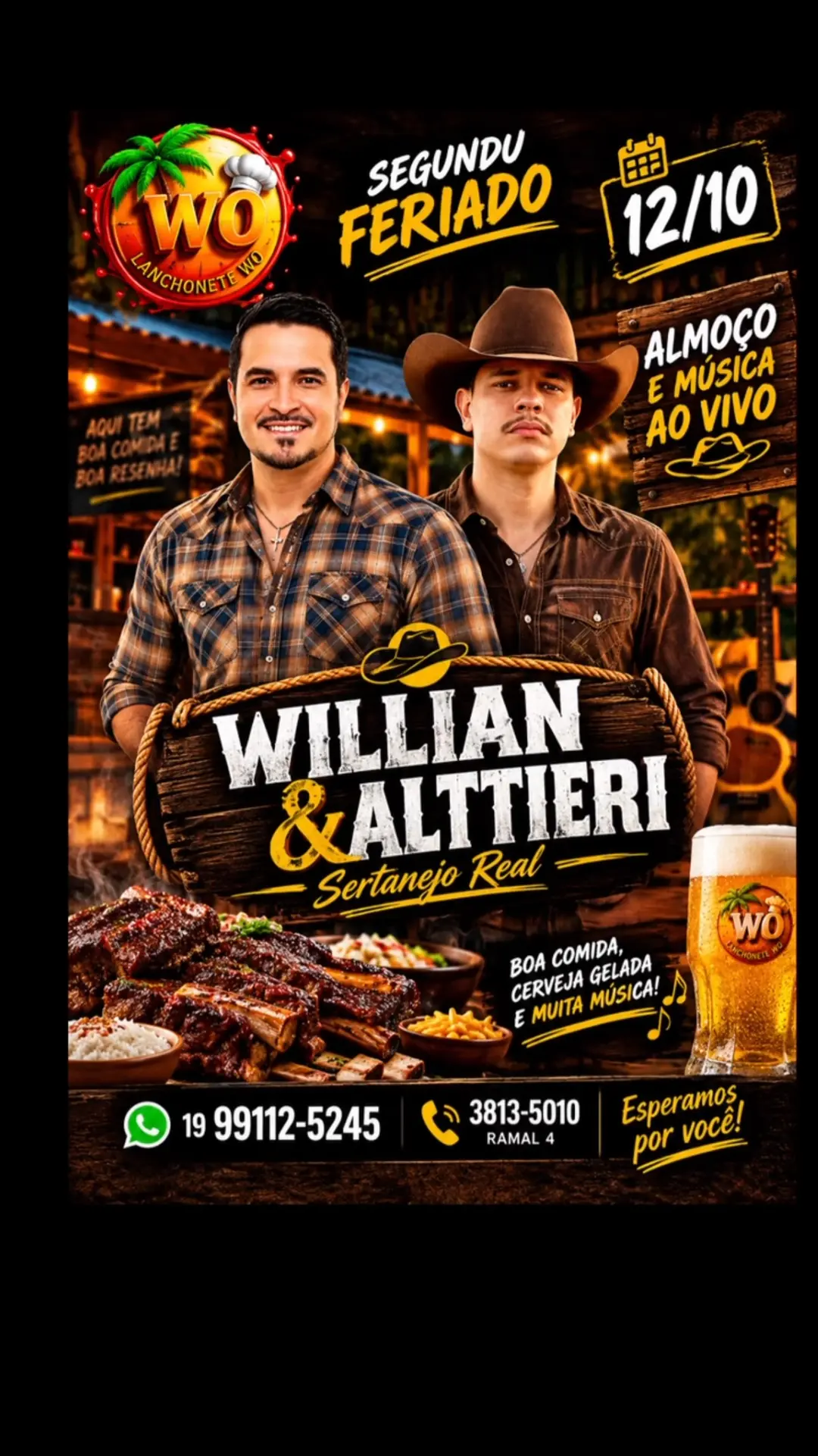 Flyer de WILLIAN & ALTIERI