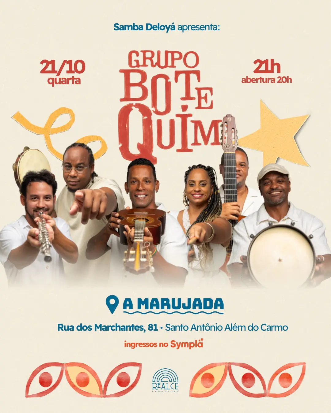 Flyer de Grupo Botequim