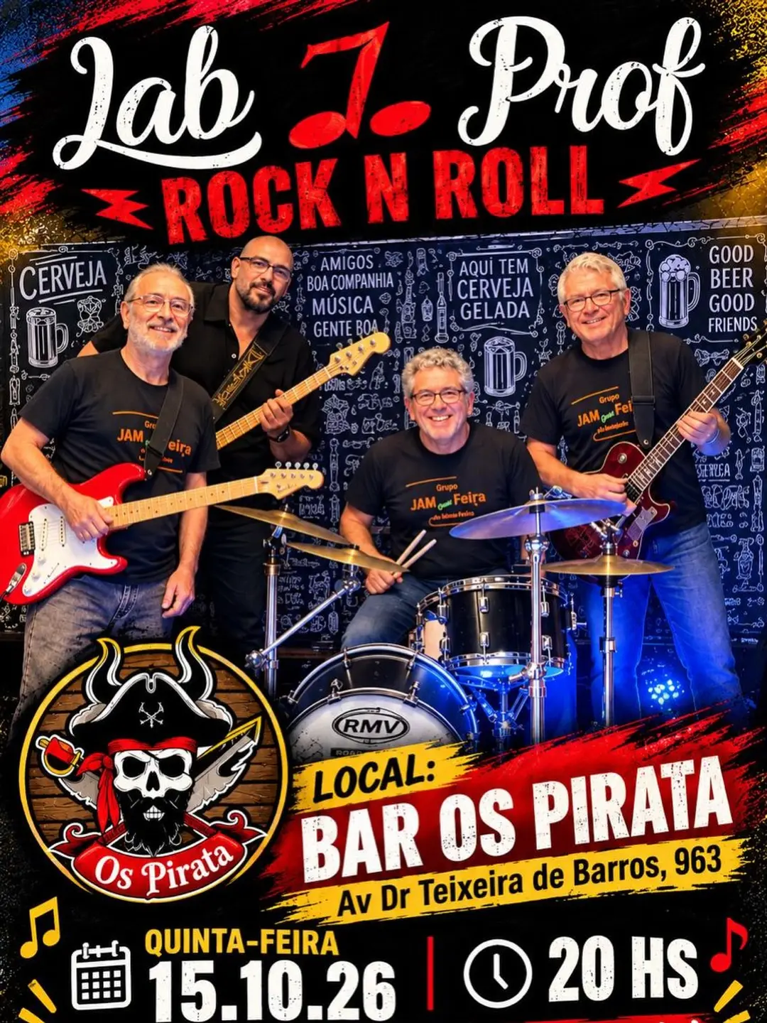 Flyer de Jab e Prof