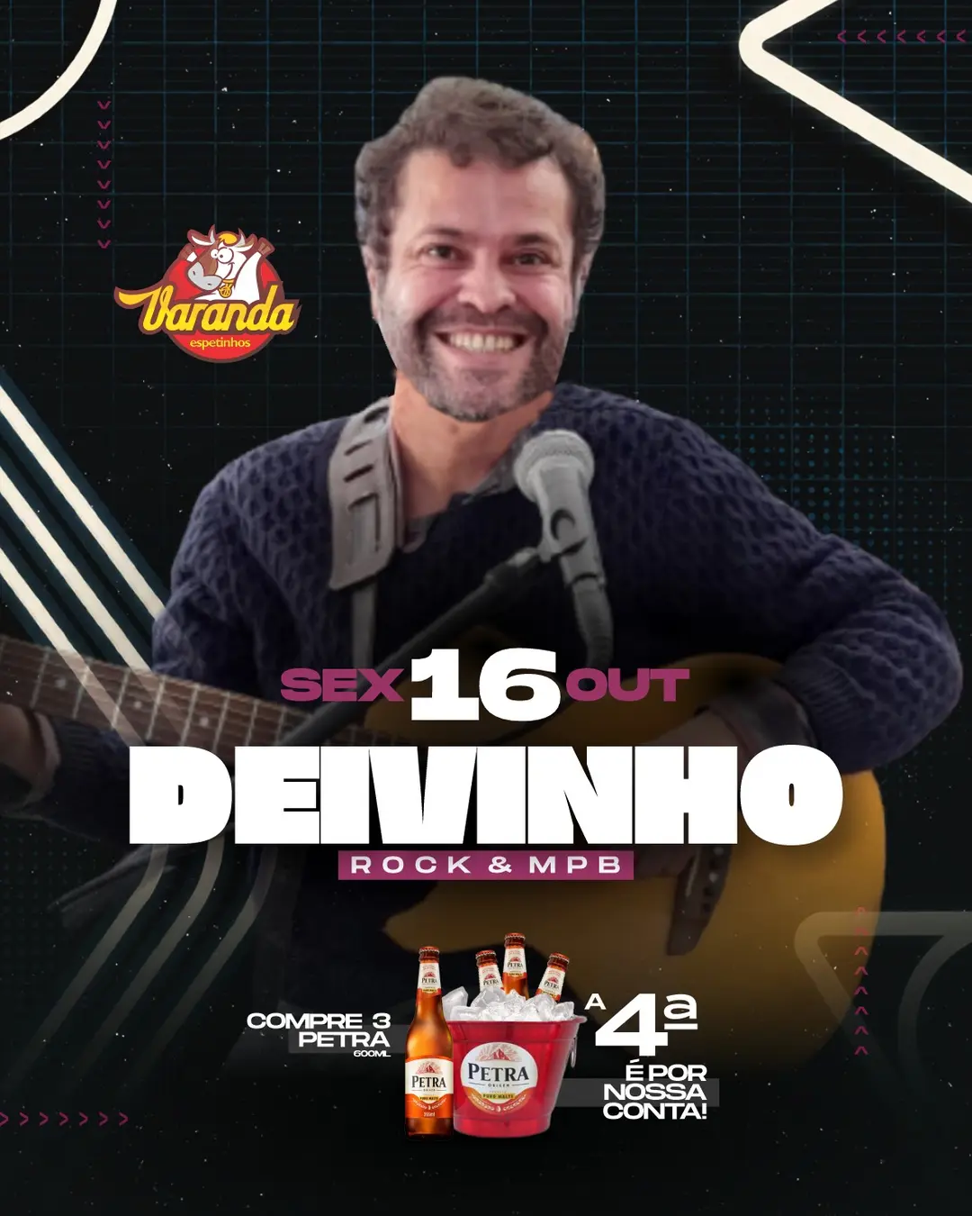 Flyer de Deivinho