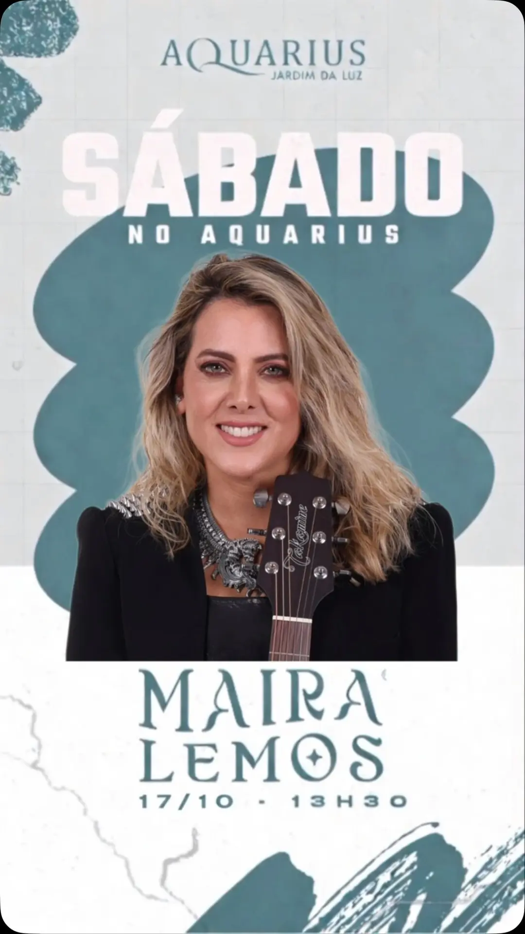 Flyer de Maíra Lemos, Sensacional e Sérgio