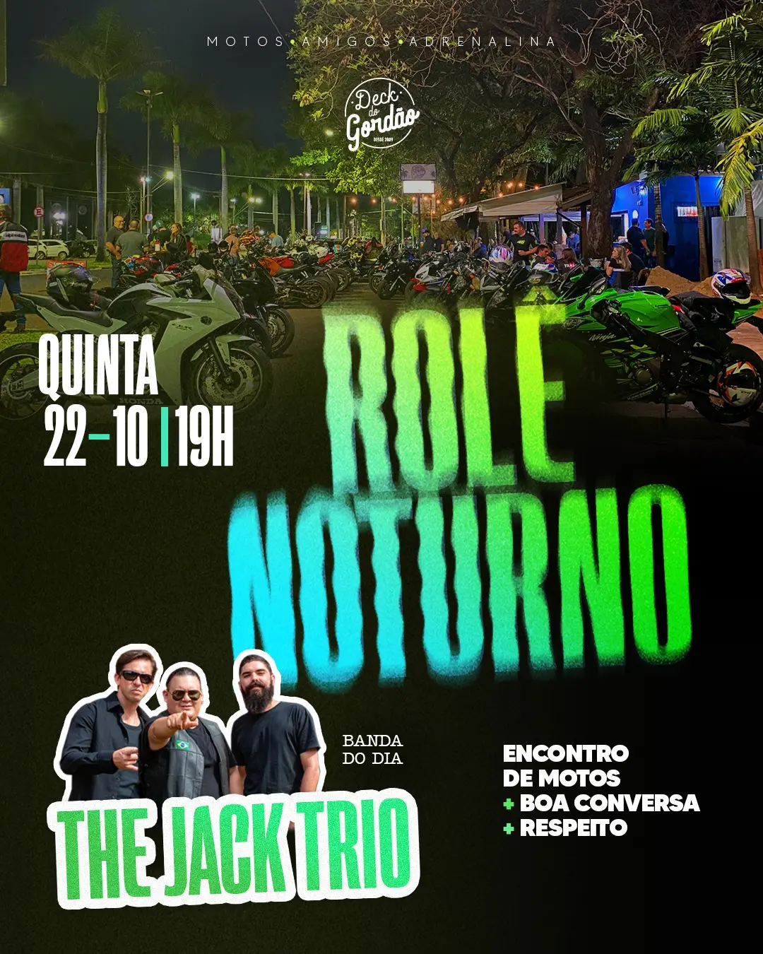 Flyer de The Jack Trio