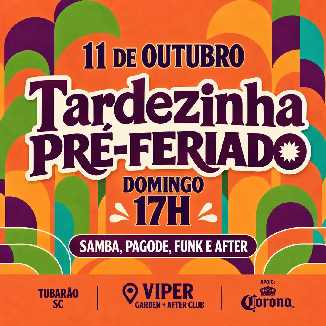 Flyer de Finazi, Samba Grow e Trend Samba