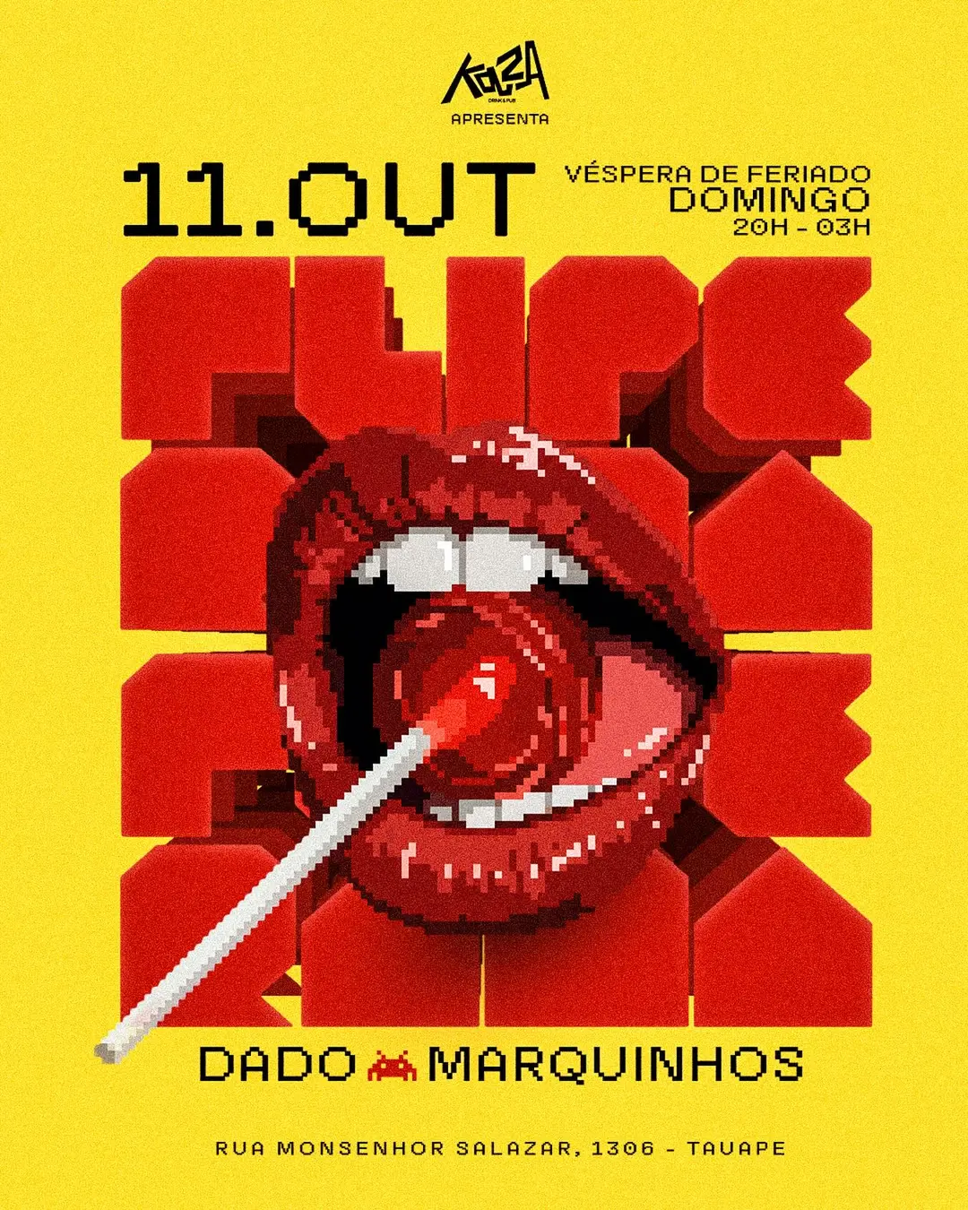 Flyer de Dado e Marquinhos
