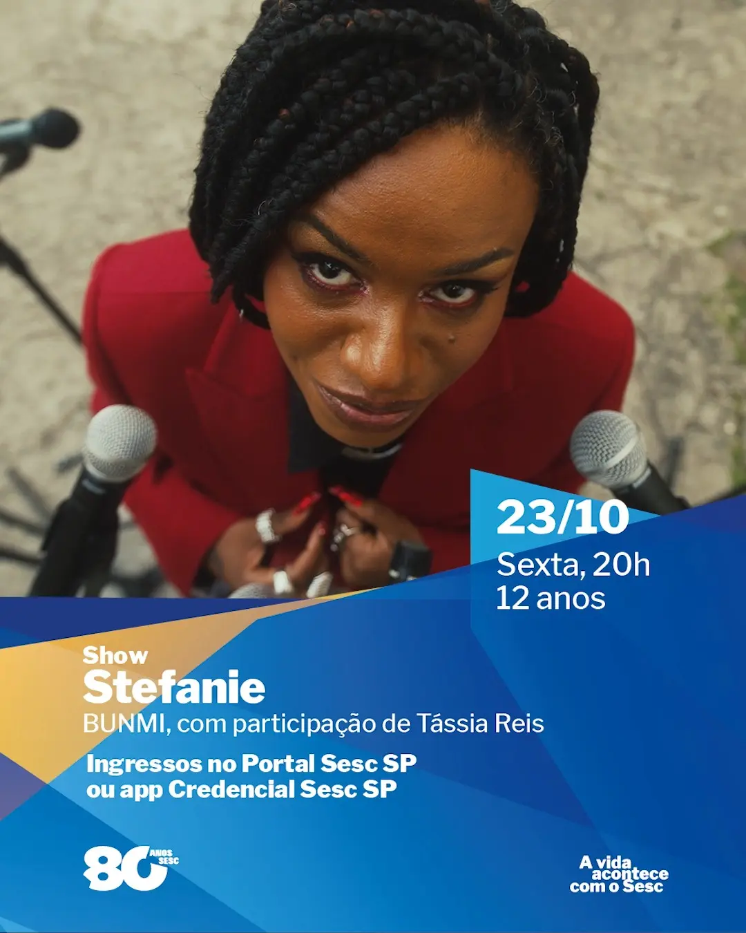 Flyer de Stefanie, DJ Negrito, DJ Pow Brasil e mais 5 artistas