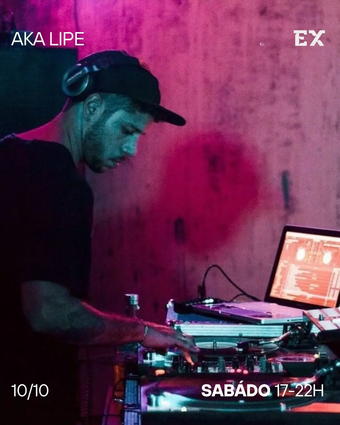 Flyer de DJ AKA LIPE
