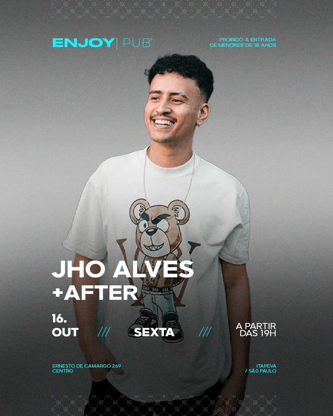 Flyer de Jho Alves