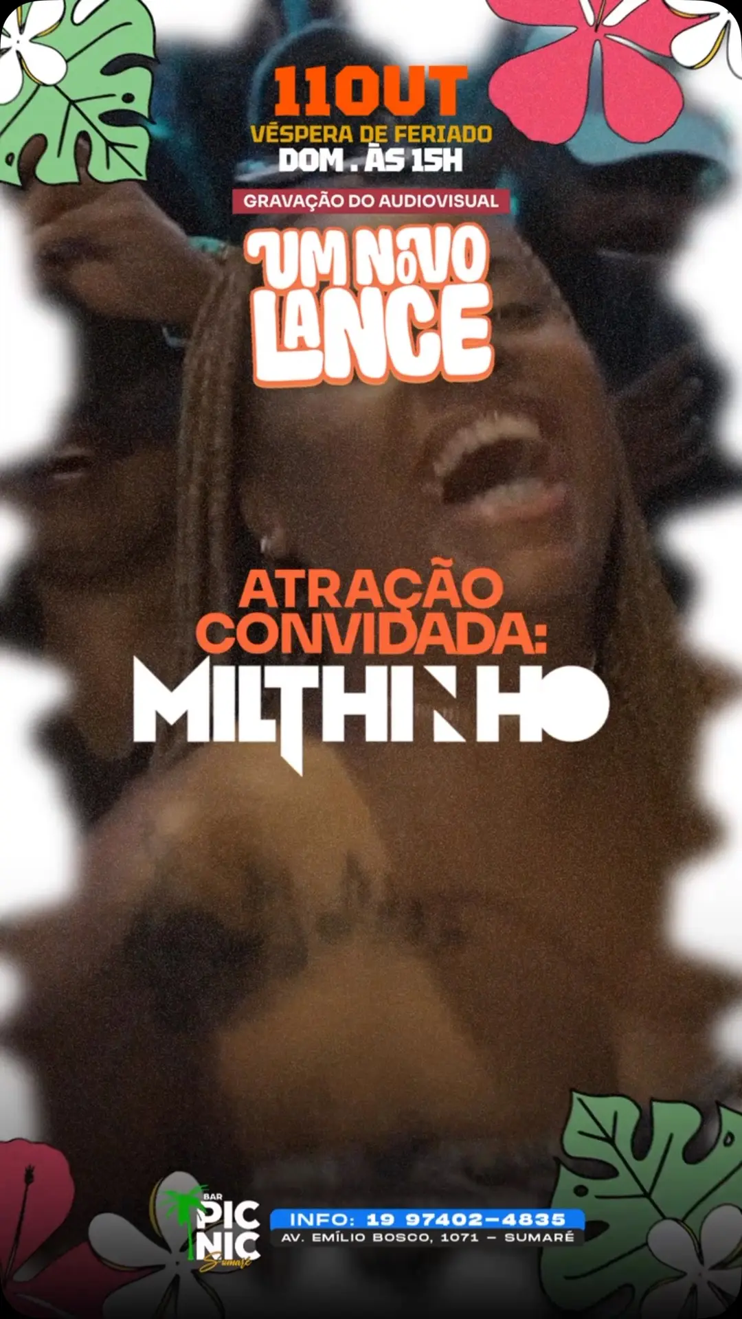 Flyer de Milthinho