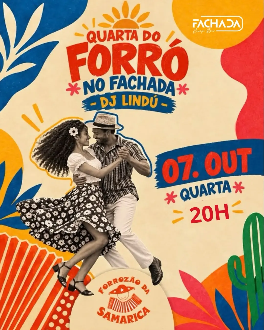 Flyer de DJ Lindú