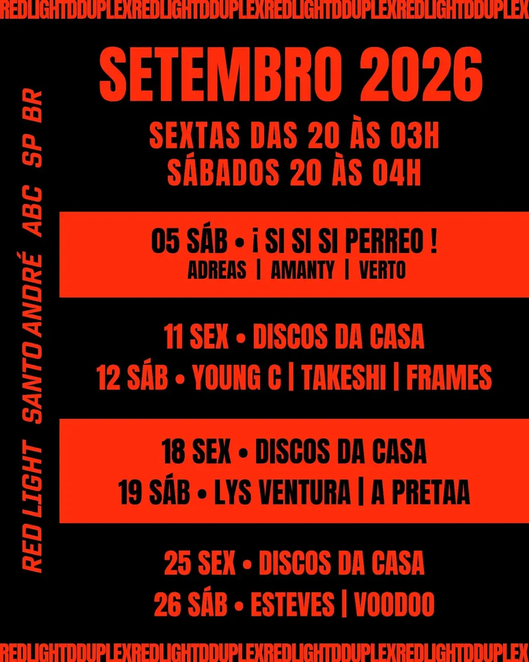 Flyer de Adreas, DJ Amanty e DJ Verto