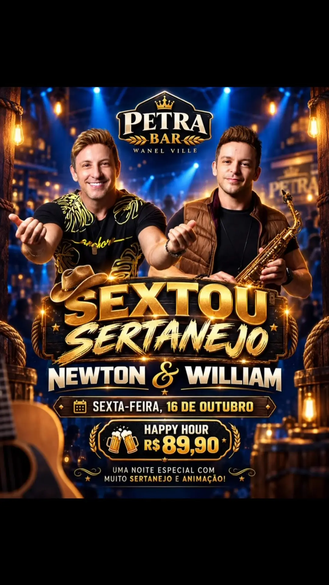 Flyer de Newton & William
