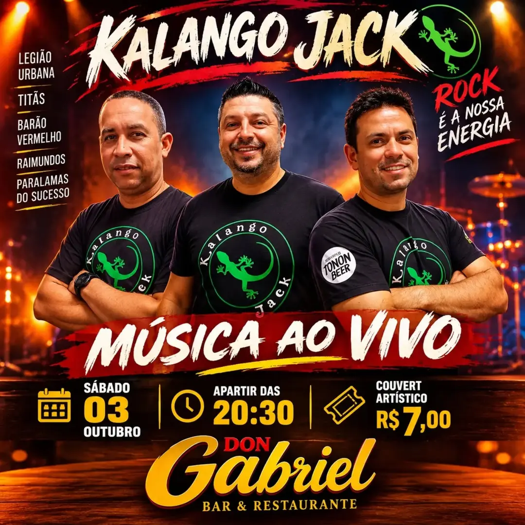 Flyer de Kalango Jack