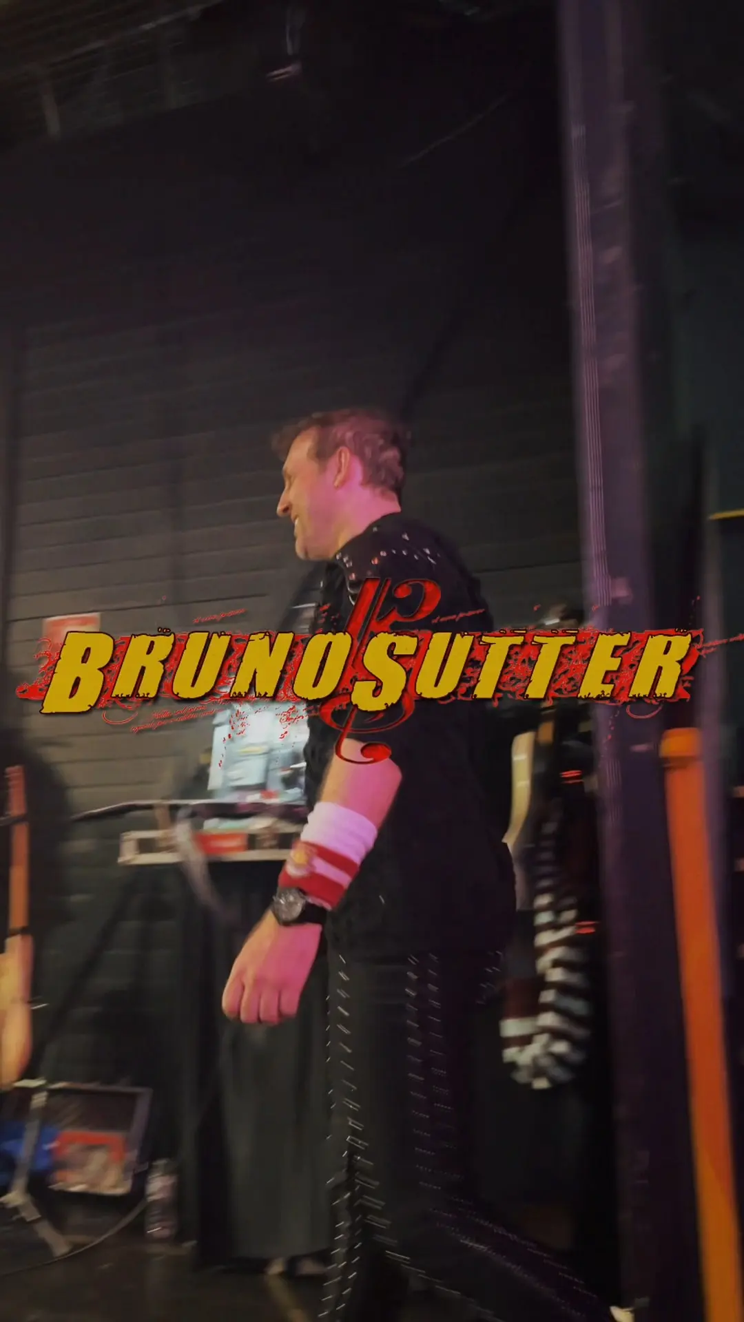 Flyer de Bruno Sutter e Maiden Hell