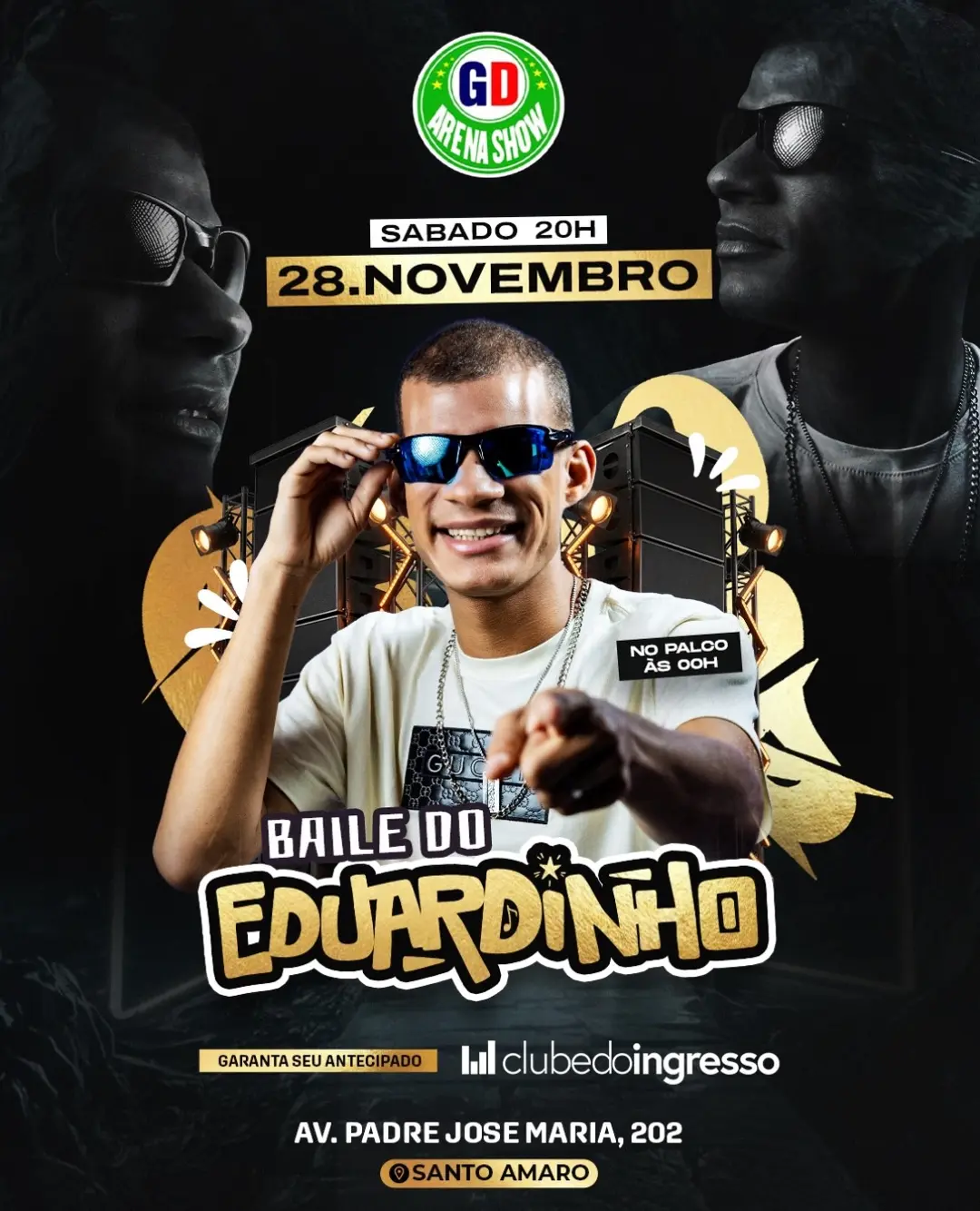 Flyer de Eduardinho