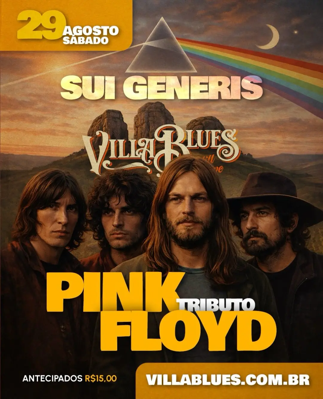 Flyer de Banda Sui Generis