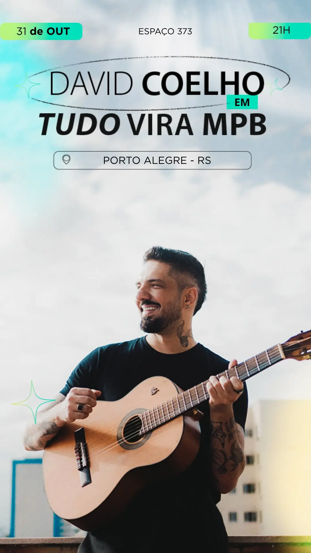 Flyer de David Coelho