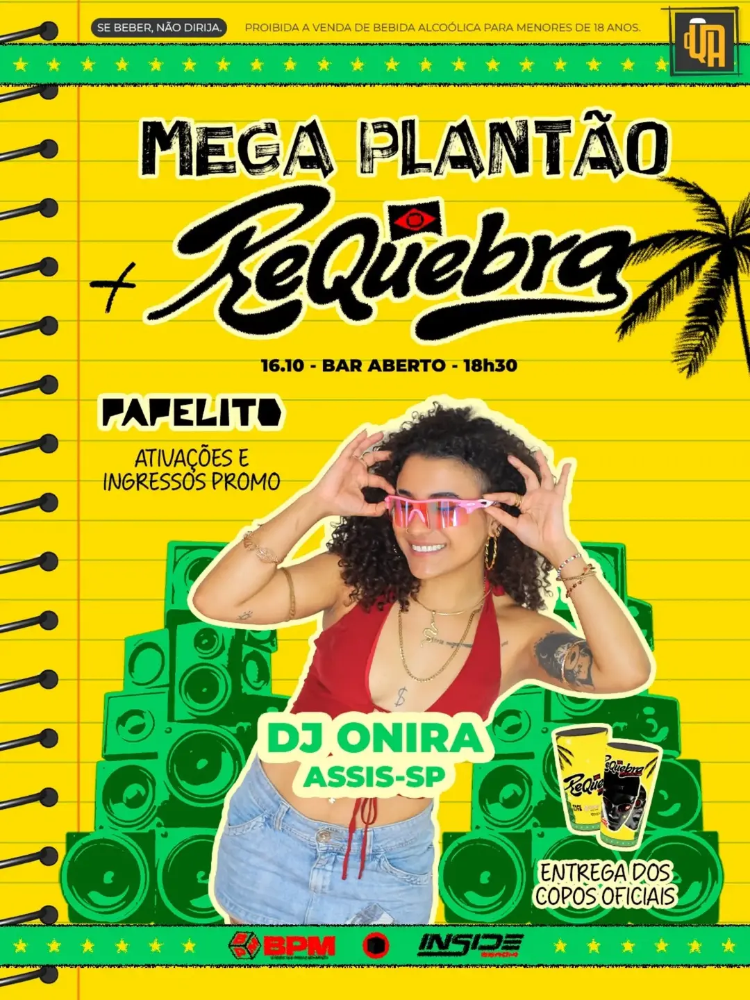 Flyer de DJ Onira