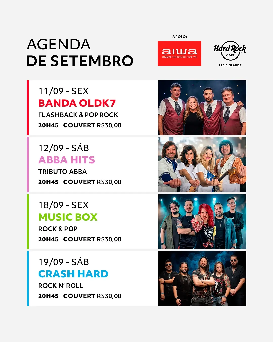 Flyer de Old K7