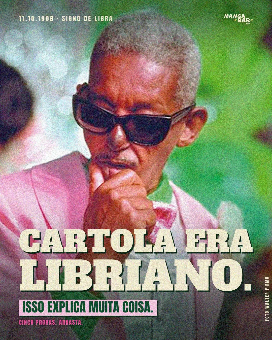 Flyer de Mandinga de Raiz e Pagode 90