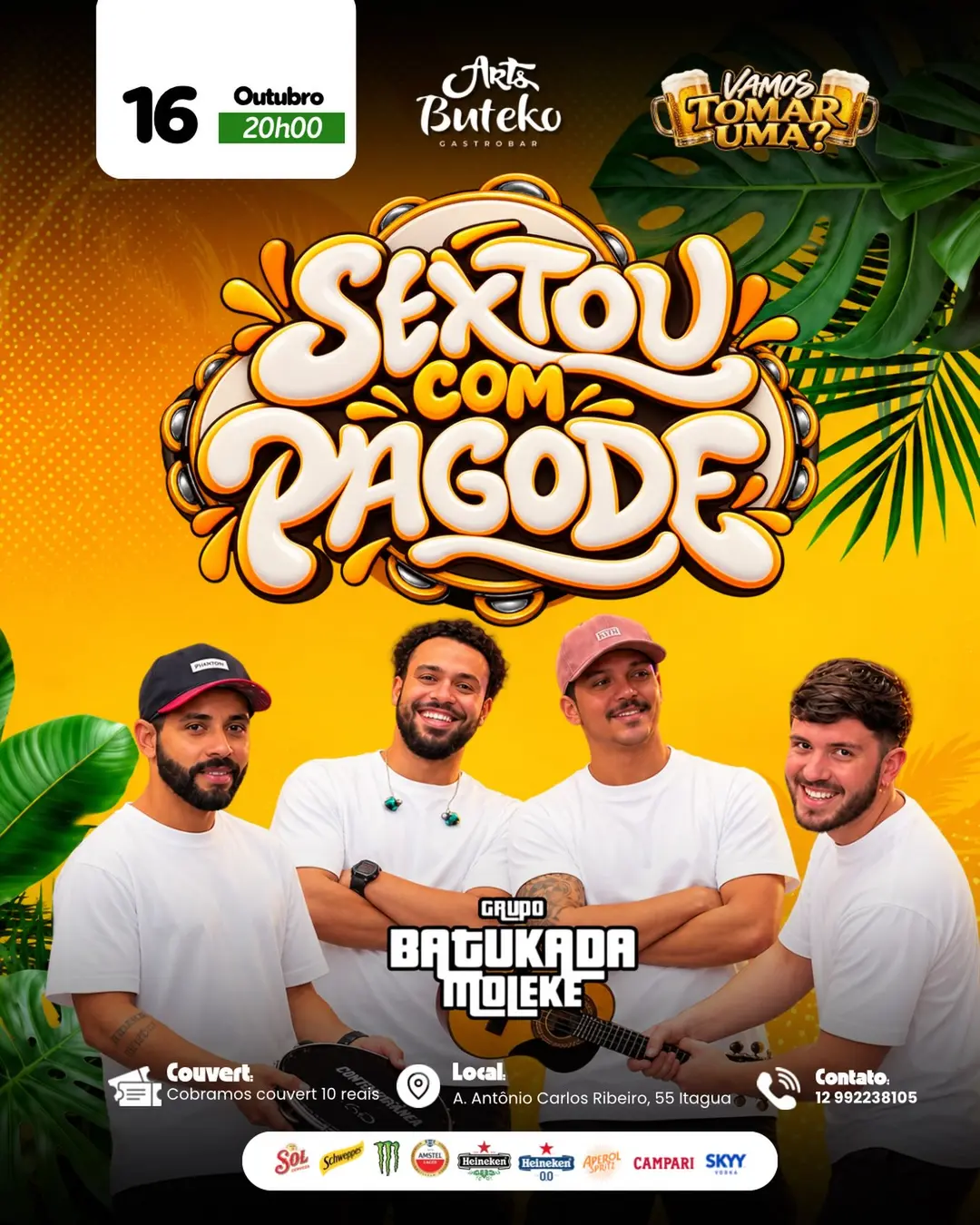 Flyer de Grupo Batukada Muleke