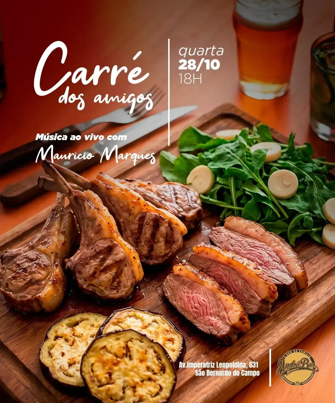 Flyer de Mauricio Marques