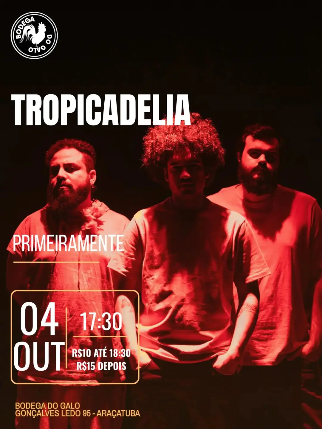 Flyer de Tropicadélia