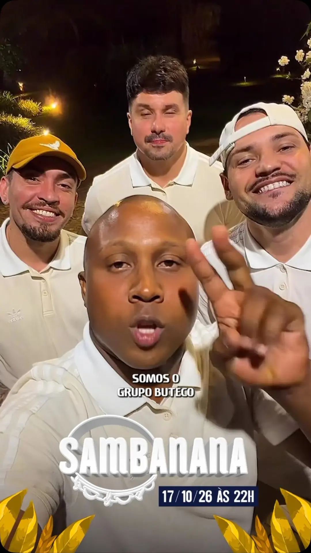 Flyer de Grupo Buteco, Gaúcho Buteco e mais 4 artistas