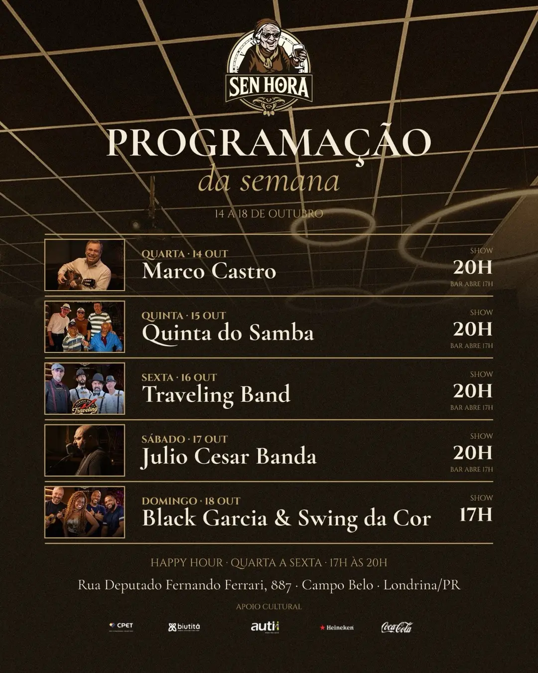Flyer de Marco Castro