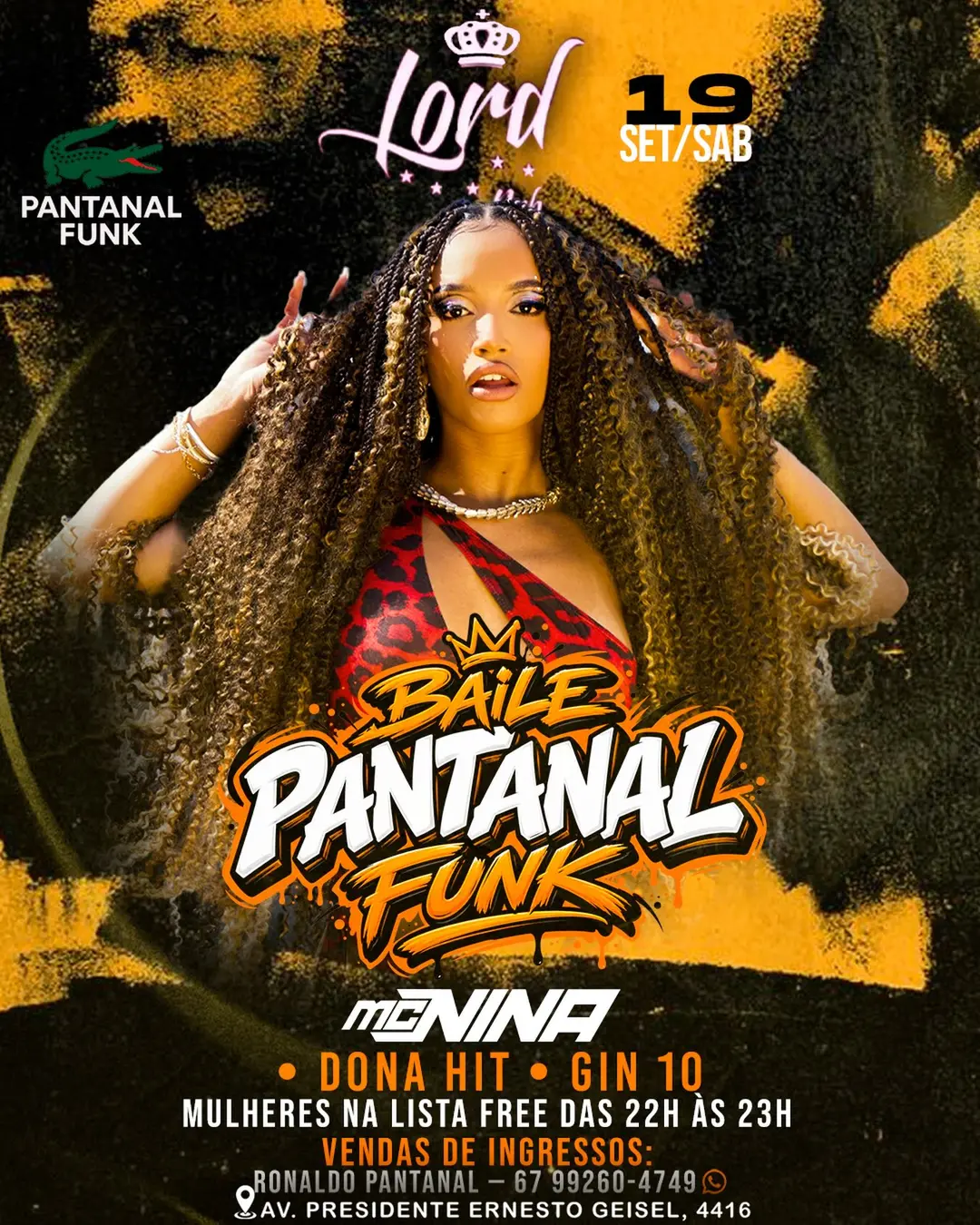 Flyer de Menina Nina