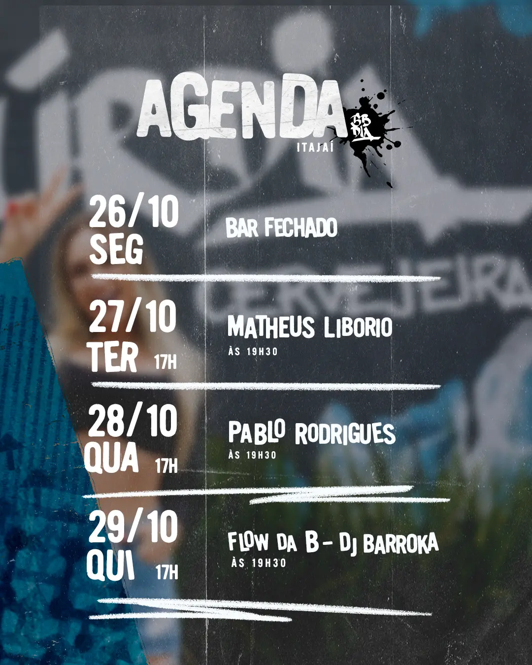 Flyer de DJ Barroka