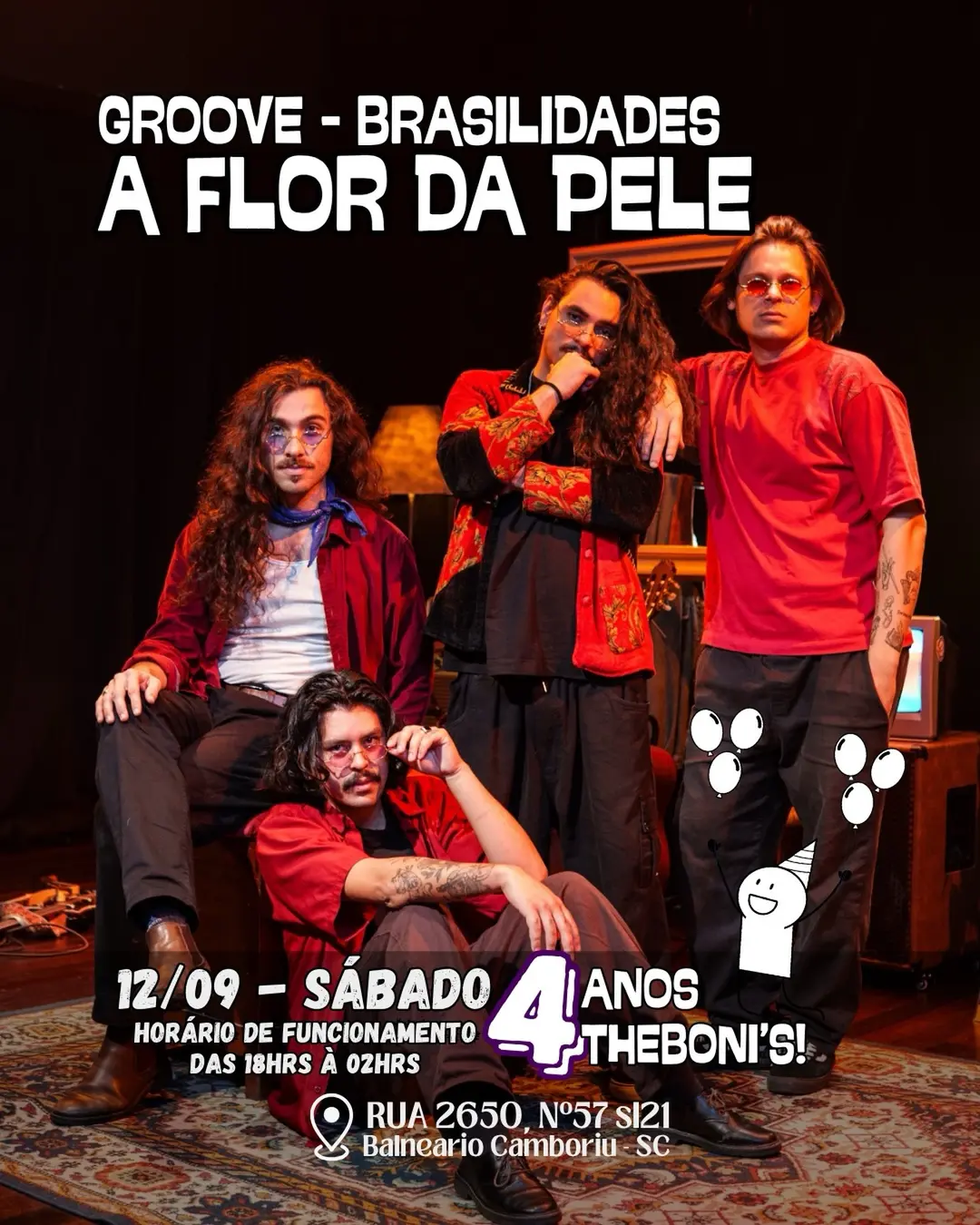 Flyer de Flor da Pele