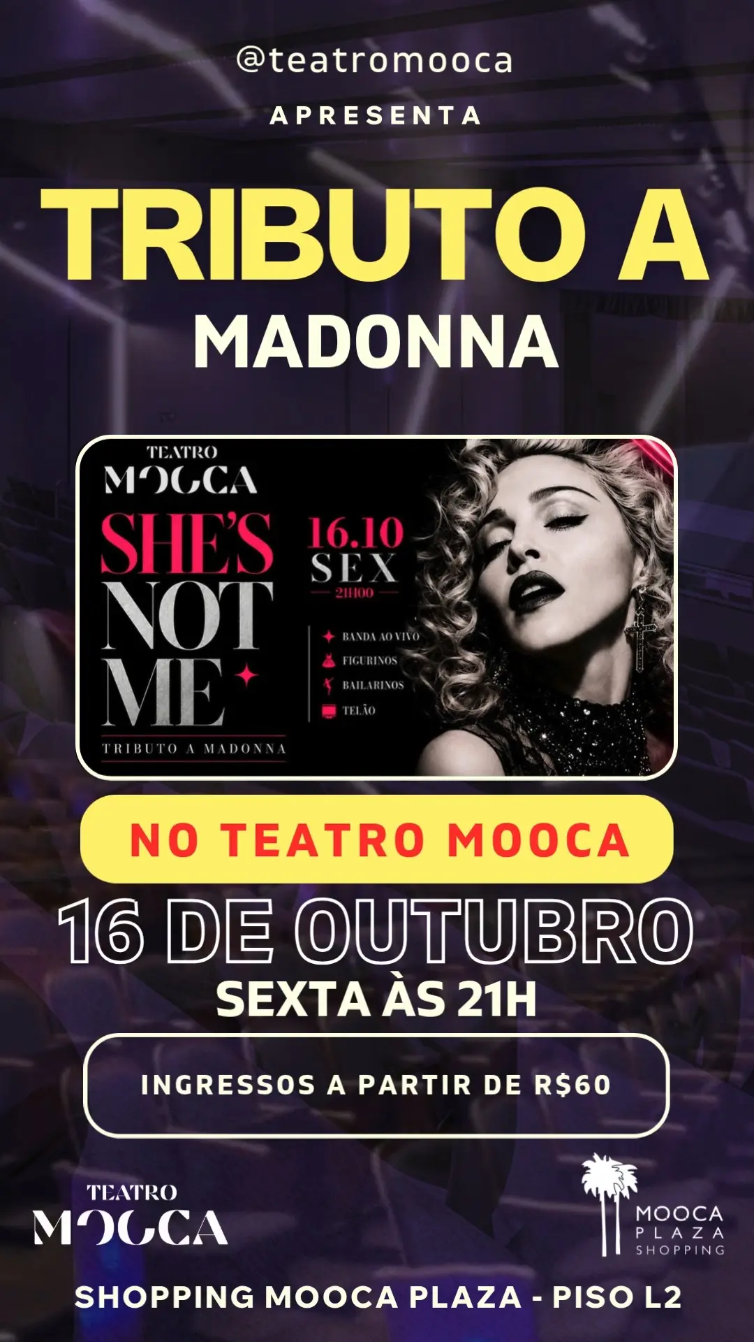Flyer de She’s Not Me