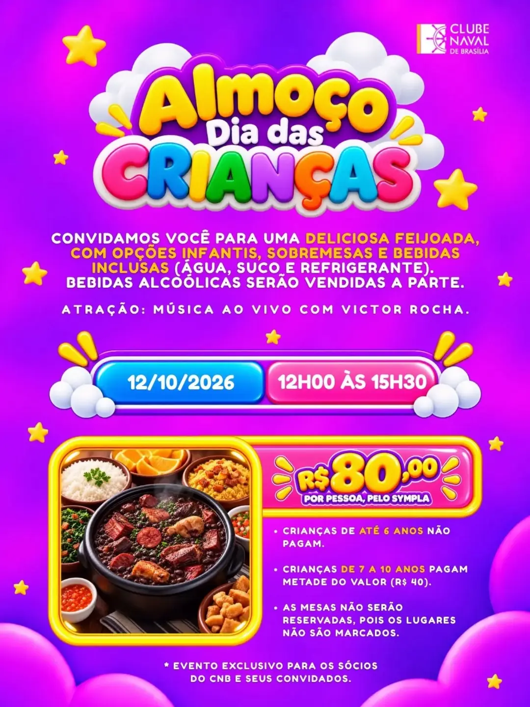 Flyer de Victor Rocha