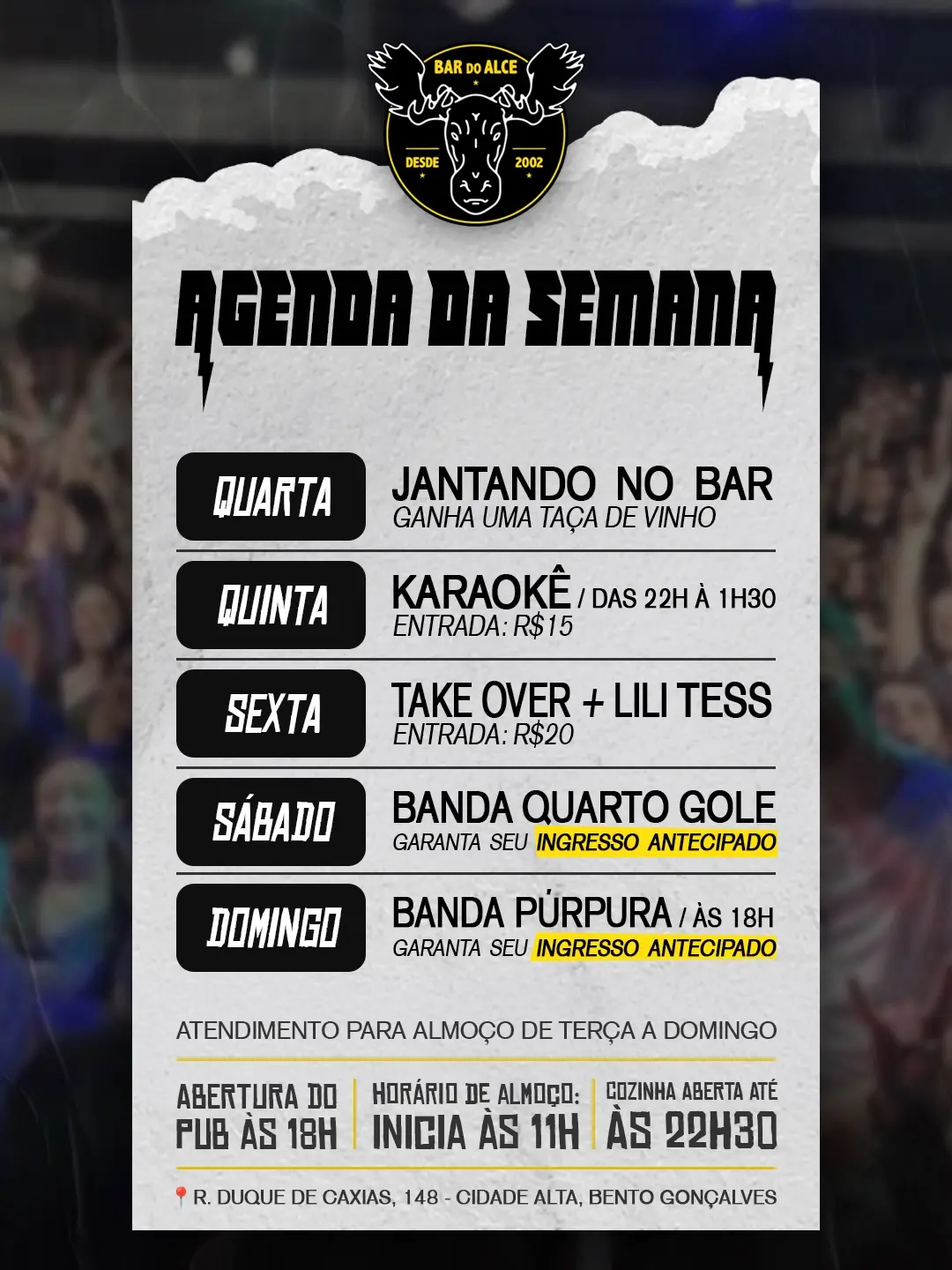 Flyer de Quarto Gole