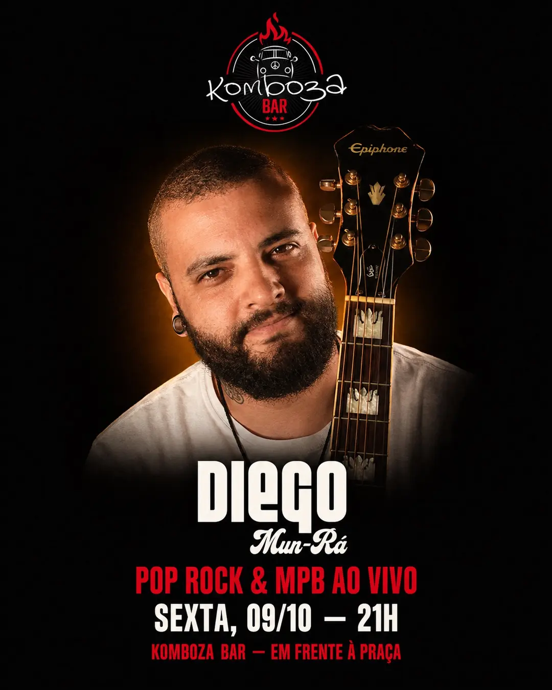 Flyer de Diego Mun-Rá